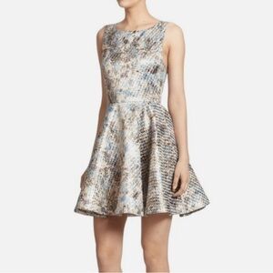 NWT Alice + Olivia Blue Multicolor Dress